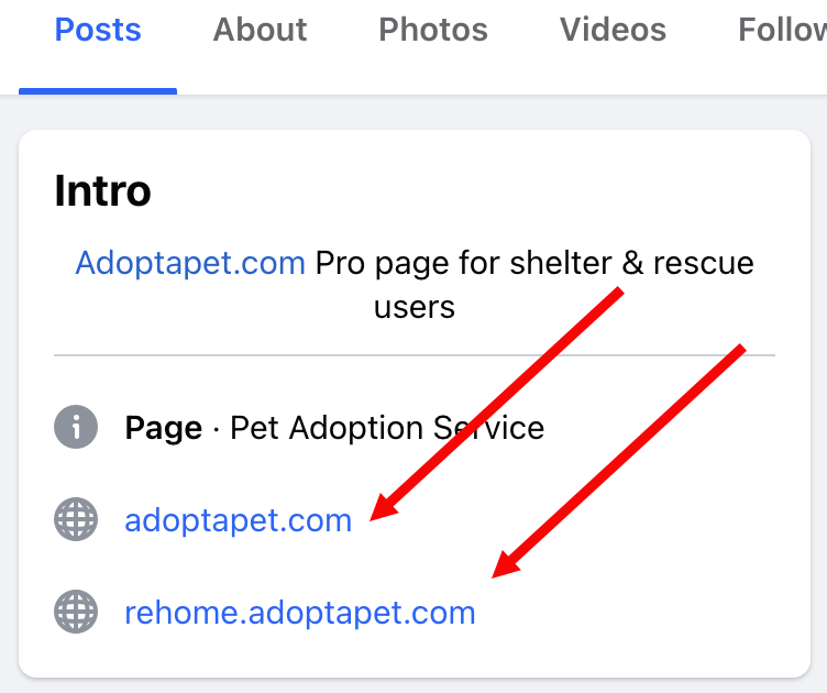Facebook page two links.png